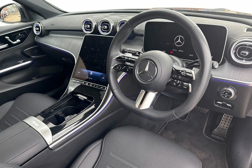 Mercedes-Benz C Class 2.0 C300h Mhev Amg Line Premium Saloon Petro Black #5