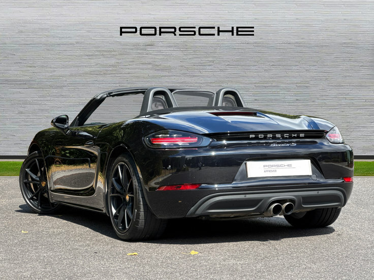Porsche 718 Boxster 2.5T S Convertible Pdk 350 Ps Black #3