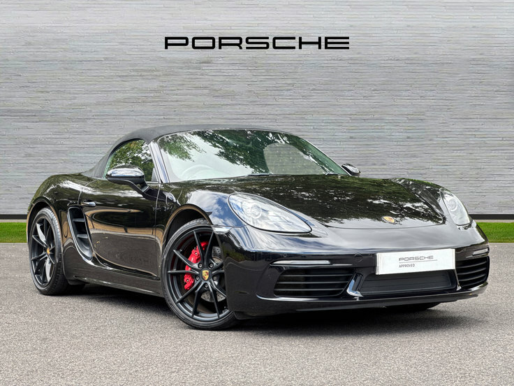 Porsche 718 Boxster 2.5T S Convertible Pdk 350 Ps Black #2