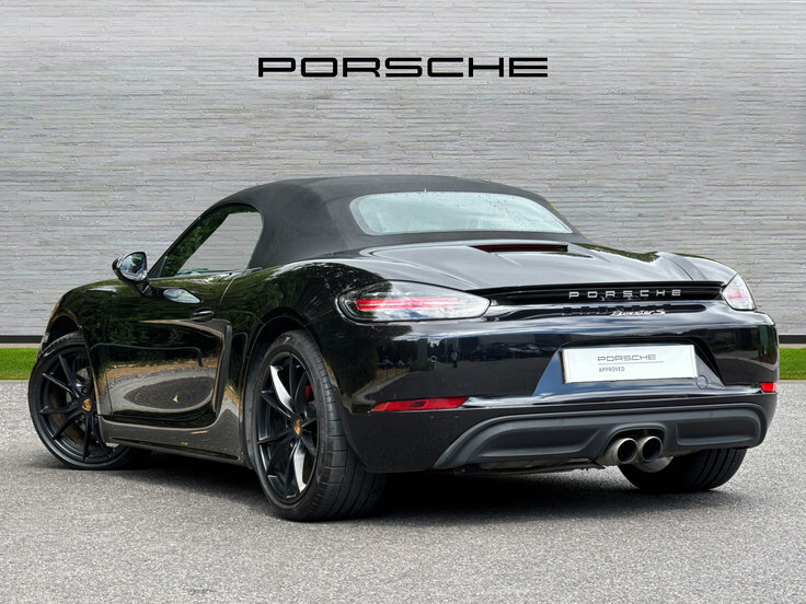 Porsche 718 Boxster 2.5T S Convertible Pdk 350 Ps Black #4