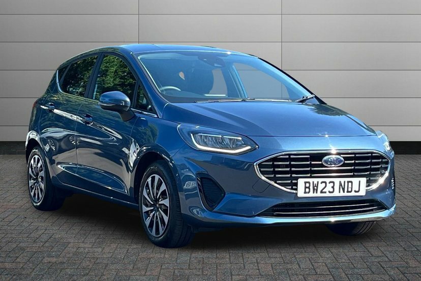 Ford Fiesta 1.0T Ecoboost Titanium Hatchback Blue