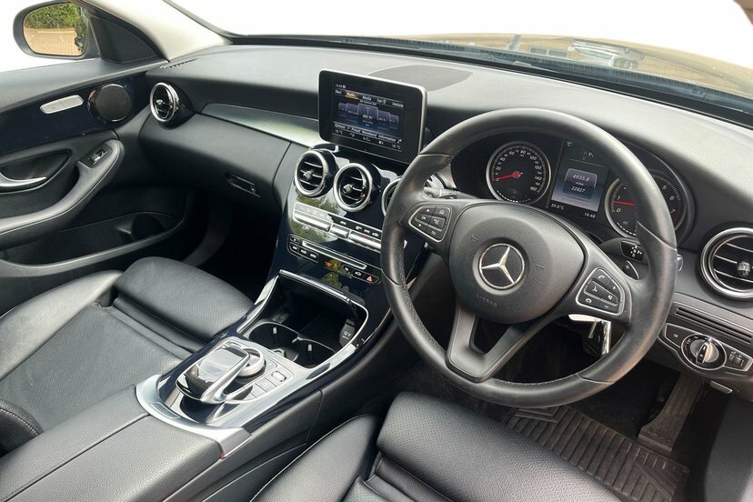 Mercedes-Benz C Class C200 Se Executive Edition Saloon Black #5