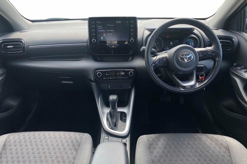 Toyota Yaris 1.5 Vvt-h Design Hatchback Hybrid E-cvt FP23BJY Blue #5