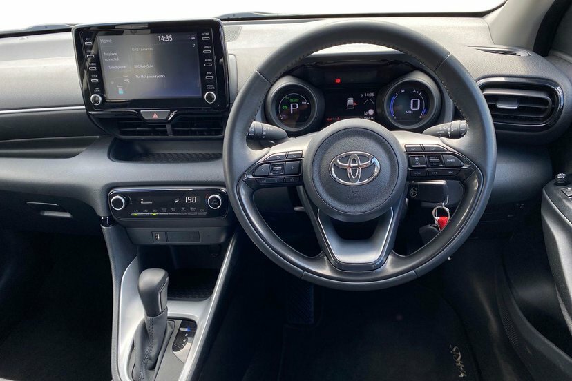 Toyota Yaris 1.5 Vvt-h Design Hatchback Hybrid E-cvt Blue #6