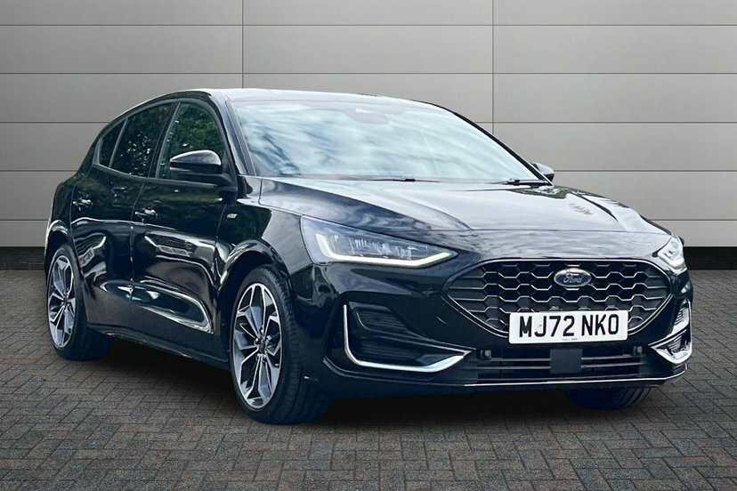 Ford Focus 1.0T Ecoboost Mhev St-line Vignale Hatchback P Black