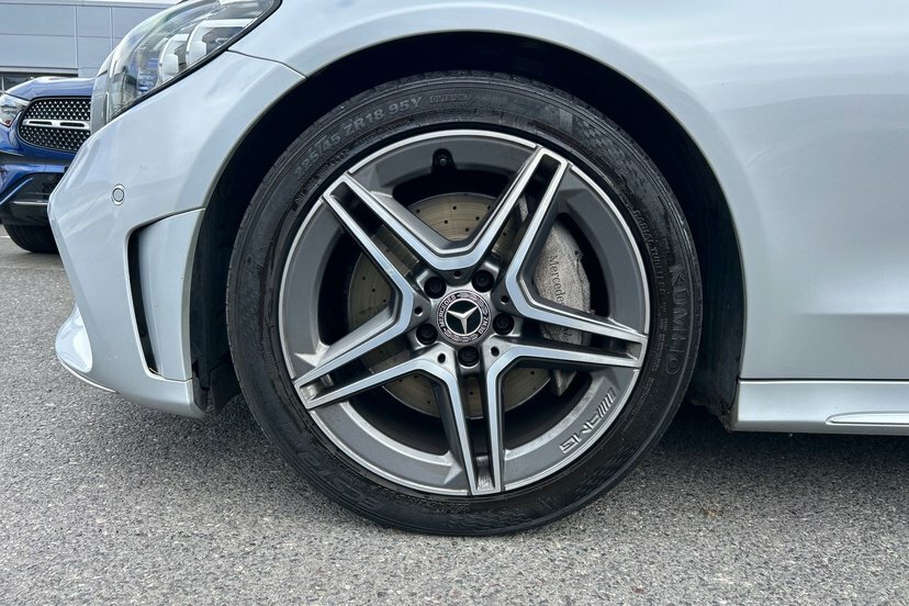 Mercedes-Benz C Class 2.0 C300 Amg Line Estate G-tronic 258 Silver #4