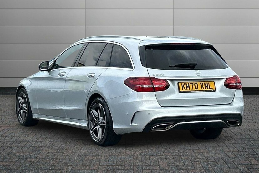 Mercedes-Benz C Class 2.0 C300 Amg Line Estate G-tronic 258 Silver #2