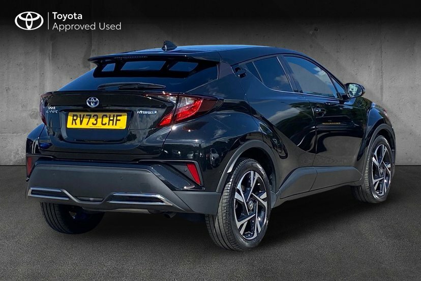 Toyota C-Hr 2.0 Vvt-h Gpf Design Suv Hybrid Cvt 18 Black #2