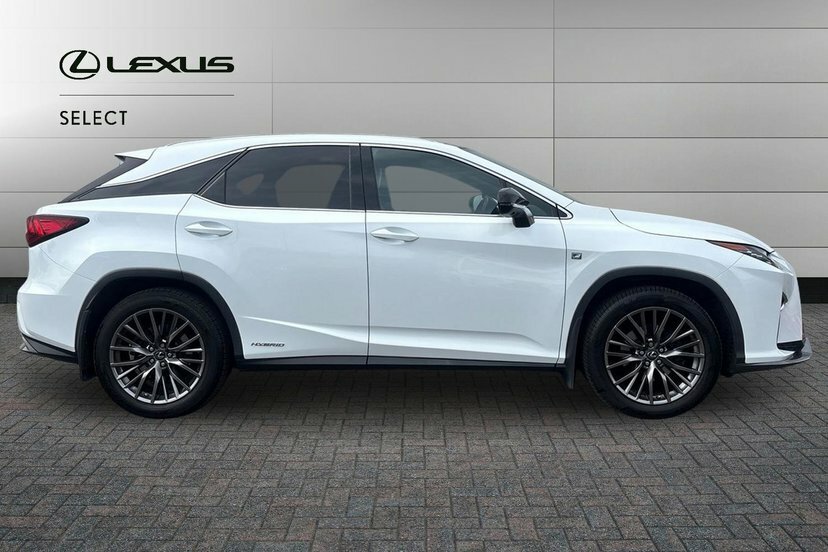 Lexus RX 3.5 450H V6 F Sport Suv Hybrid Cvt 4Wd White #4