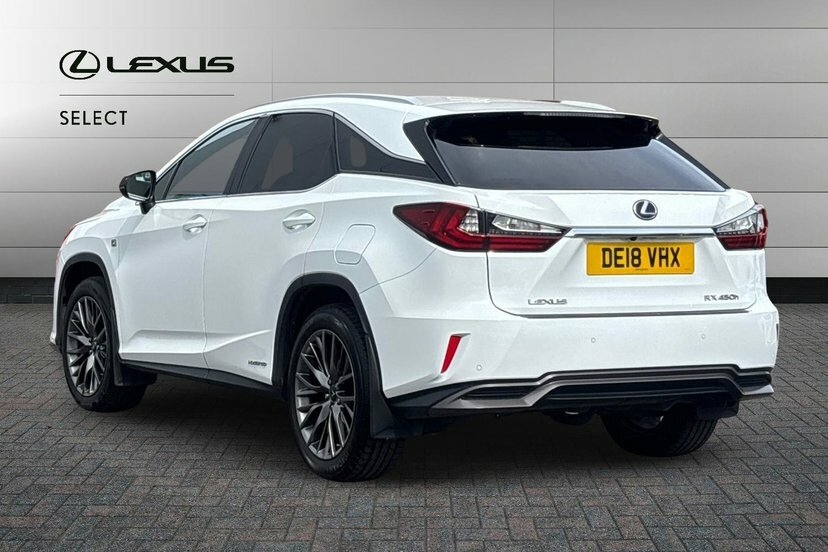 Lexus RX 3.5 450H V6 F Sport Suv Hybrid Cvt 4Wd White #3
