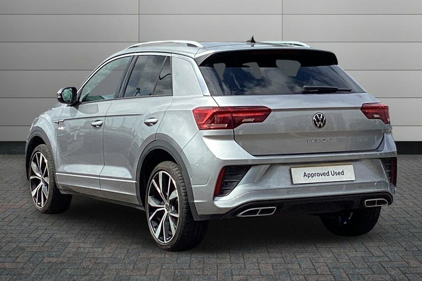 Volkswagen T-Roc 2.0 Tdi R-line Suv Dsg 150 Ps Silver #3