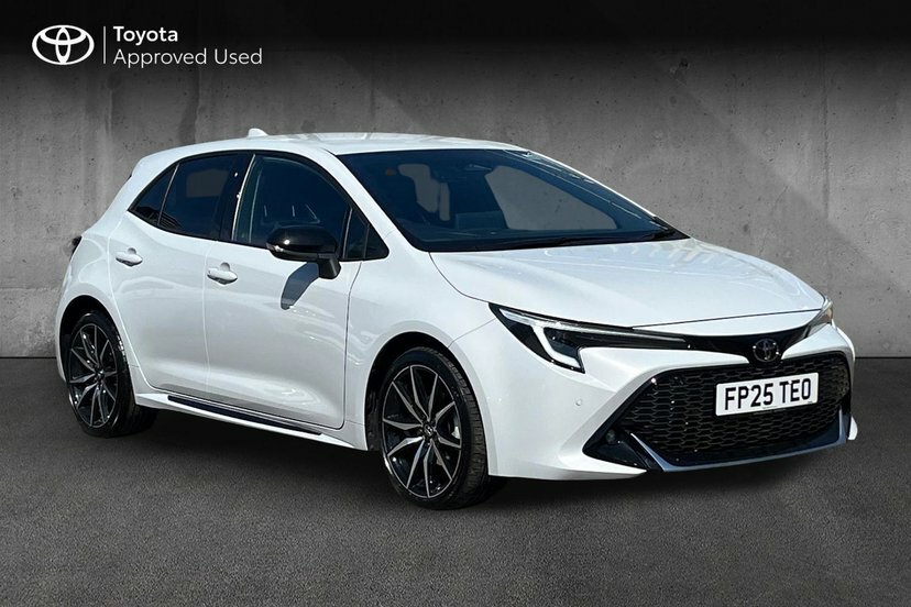 Toyota Corolla 1.8 Vvt-h Gr Sport Hatchback Hybrid Cvt White