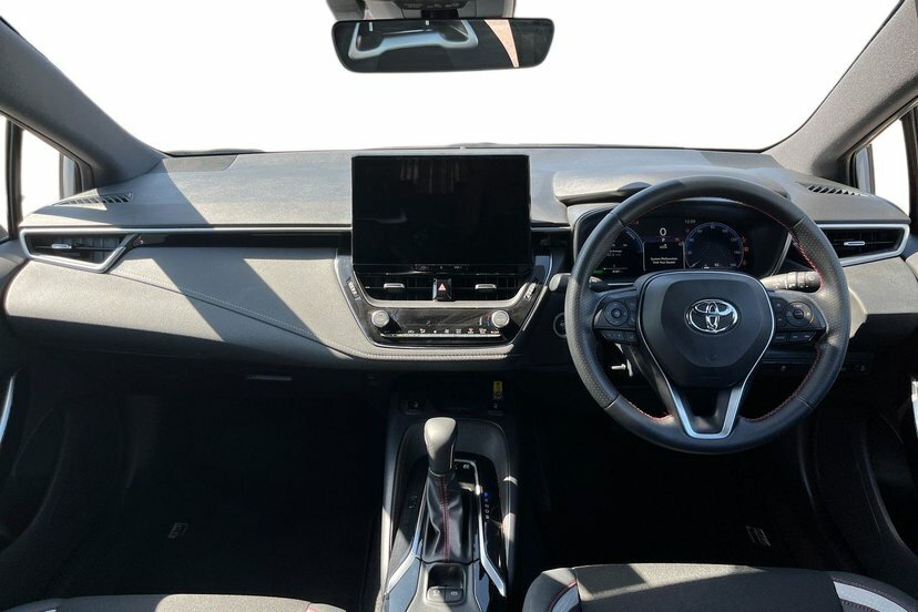 Toyota Corolla 1.8 Vvt-h Gr Sport Hatchback Hybrid Cvt White #5