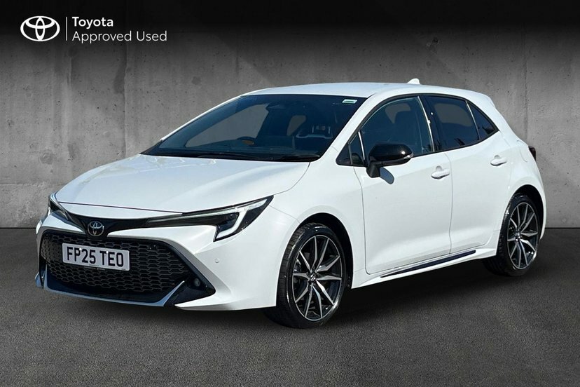 Toyota Corolla 1.8 Vvt-h Gr Sport Hatchback Hybrid Cvt White #3