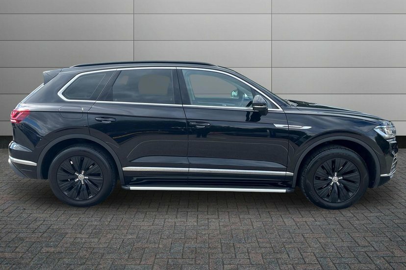 Volkswagen Touareg 3.0 Tdi V6 Sel Suv Tiptronic 4Motion 2 ML70GOP Black #4