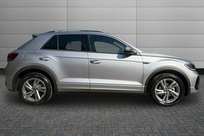 Volkswagen T-Roc 1.5 Tsi R-line Suv Dsg 150 Ps Just Se Silver #4