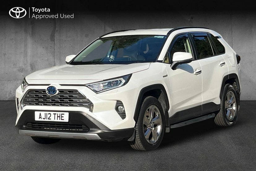Toyota Rav 4 2.5 Vvt-h Excel Suv Hybrid Cvt 4Wd 222 AJ12THE White #3