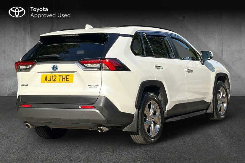 Toyota Rav 4 2.5 Vvt-h Excel Suv Hybrid Cvt 4Wd 222 AJ12THE White #2