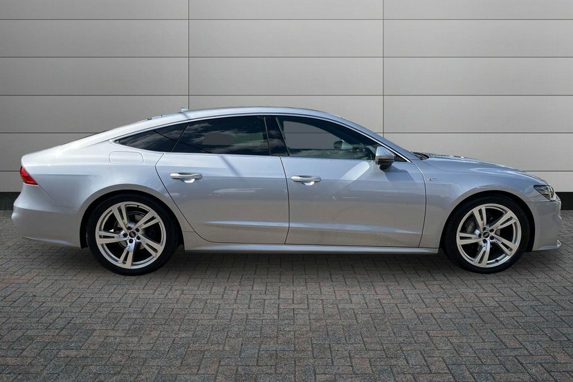 Audi A7 2.0 Tdi 40 S Line Sportback S Tronic Qu Silver #4