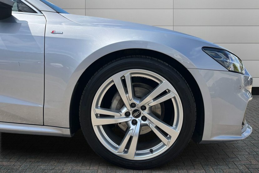 Audi A7 2.0 Tdi 40 S Line Sportback S Tronic Qu Silver #5