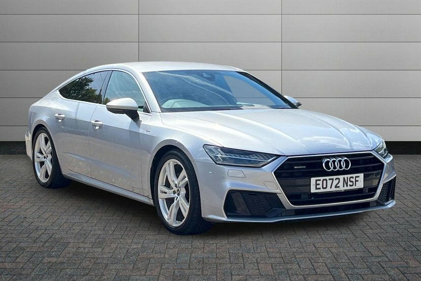 Audi A7 2.0 Tdi 40 S Line Sportback S Tronic Qu Silver