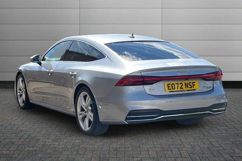 Audi A7 2.0 Tdi 40 S Line Sportback S Tronic Qu Silver #3
