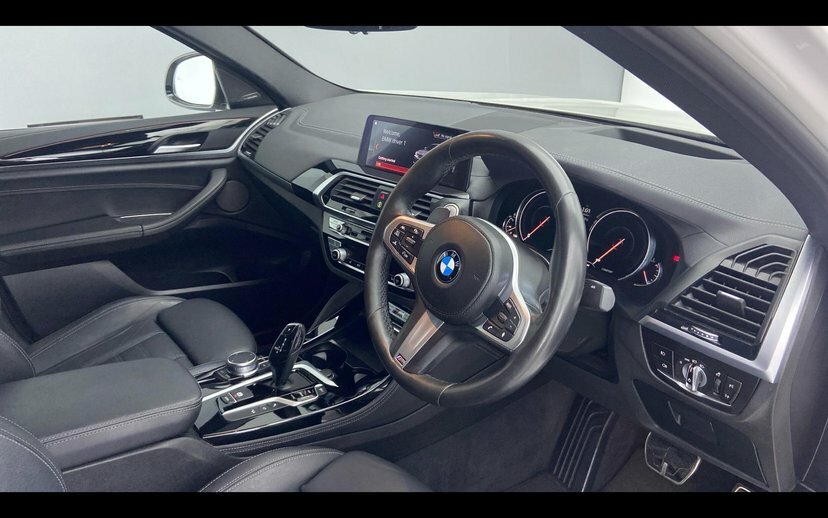 BMW X4 X4 M40d White #6