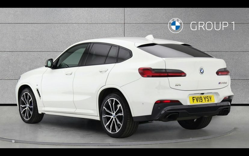 BMW X4 X4 M40d White #2
