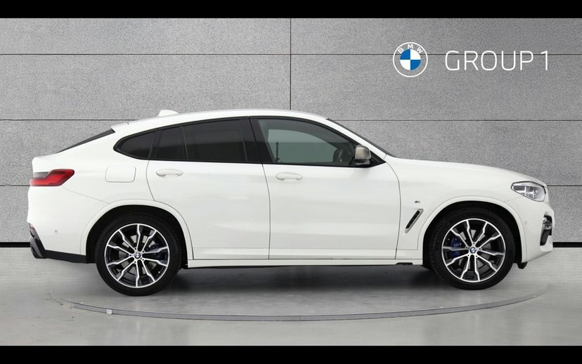 BMW X4 X4 M40d White #3