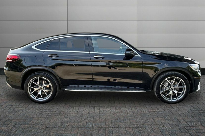 Mercedes-Benz GLC Class Glc220d Amg Line Premium Plus Coupe Black #3