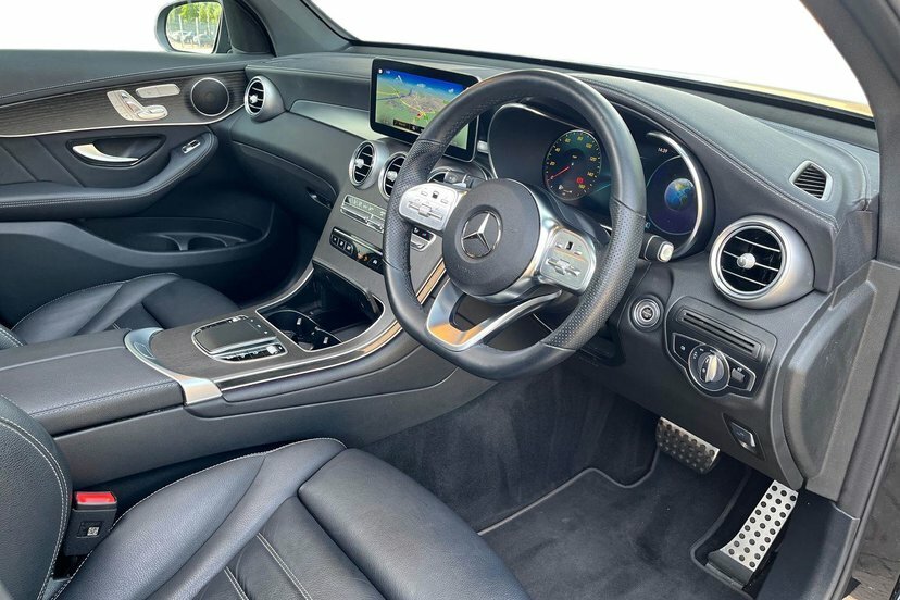 Mercedes-Benz GLC Class Glc220d Amg Line Premium Plus Coupe Black #5