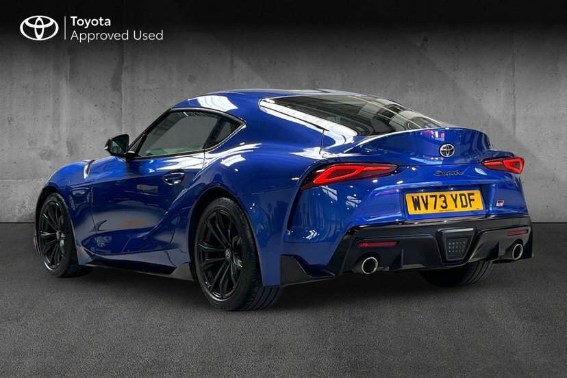 Toyota Supra 2.0T Gr Pro Coupe 258 Ps Blue #4