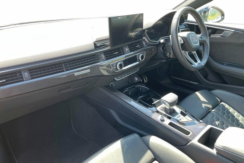 Audi RS5 2.9 Tfsi V6 Carbon Black Coupe Tiptroni Blue #2