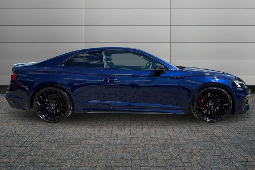 Audi RS5 2.9 Tfsi V6 Carbon Black Coupe Tiptroni Blue #4