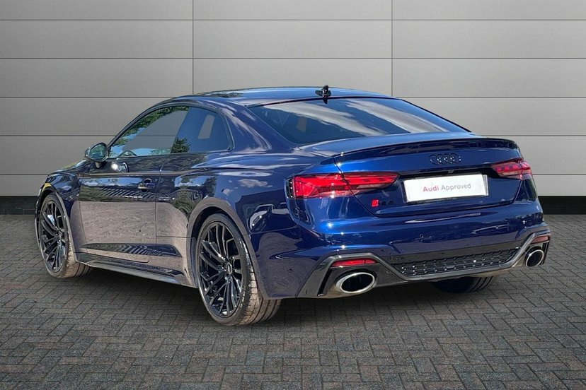 Audi RS5 2.9 Tfsi V6 Carbon Black Coupe Tiptroni Blue #3