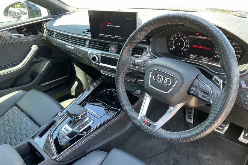 Audi RS5 2.9 Tfsi V6 Carbon Black Coupe Tiptroni Blue #6