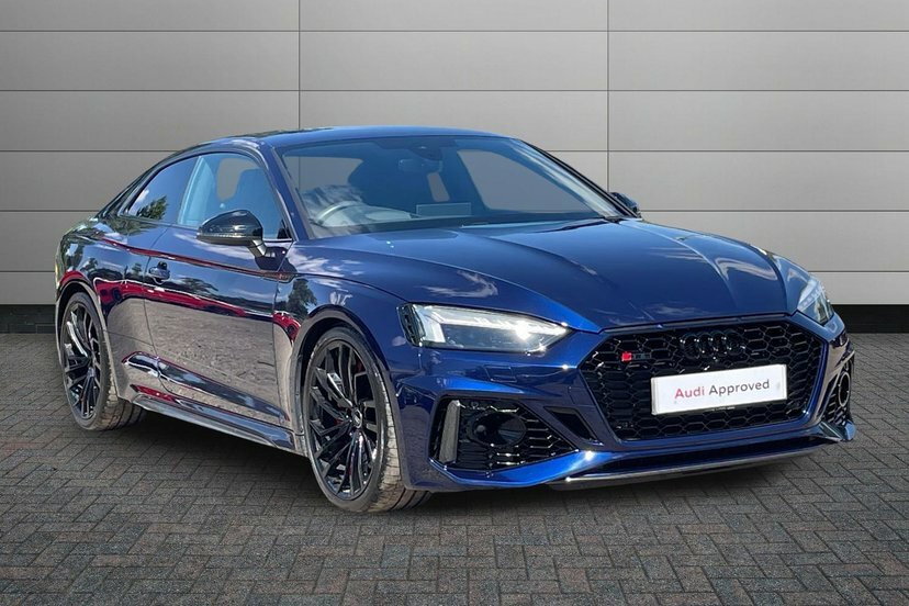 Audi RS5 2.9 Tfsi V6 Carbon Black Coupe Tiptroni Blue