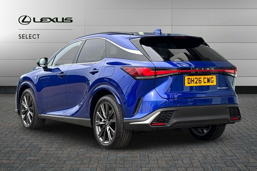 Lexus RX 2.5 450H 18.1Kwh F Sport Design Suv Pl Blue #4
