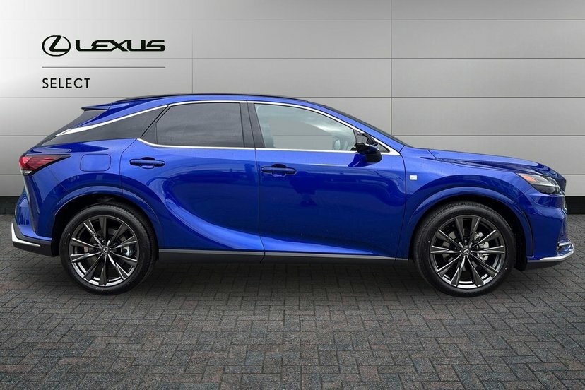 Lexus RX 2.5 450H 18.1Kwh F Sport Design Suv Pl DH26CWG Blue #4