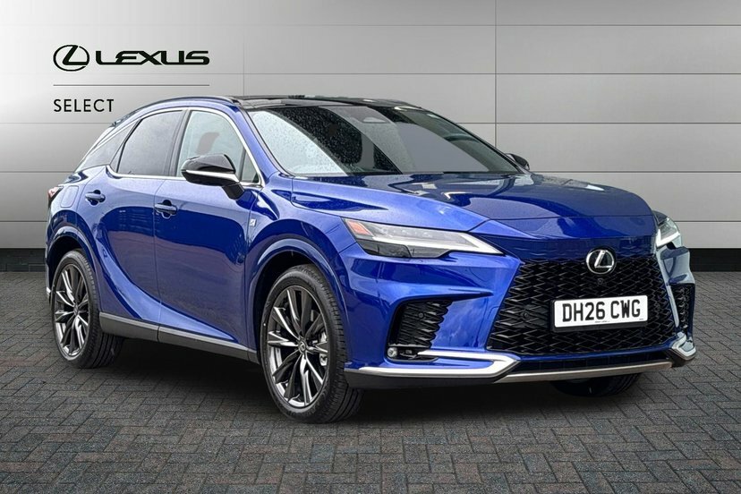Lexus RX 2.5 450H 18.1Kwh F Sport Design Suv Pl Blue