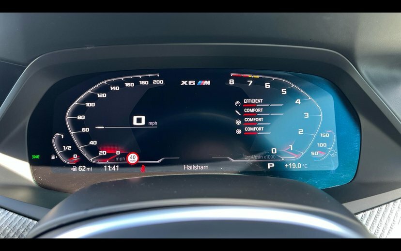 BMW X6 M 4.4I V8 Competition Xdrive Euro 6 Ss Blue #56