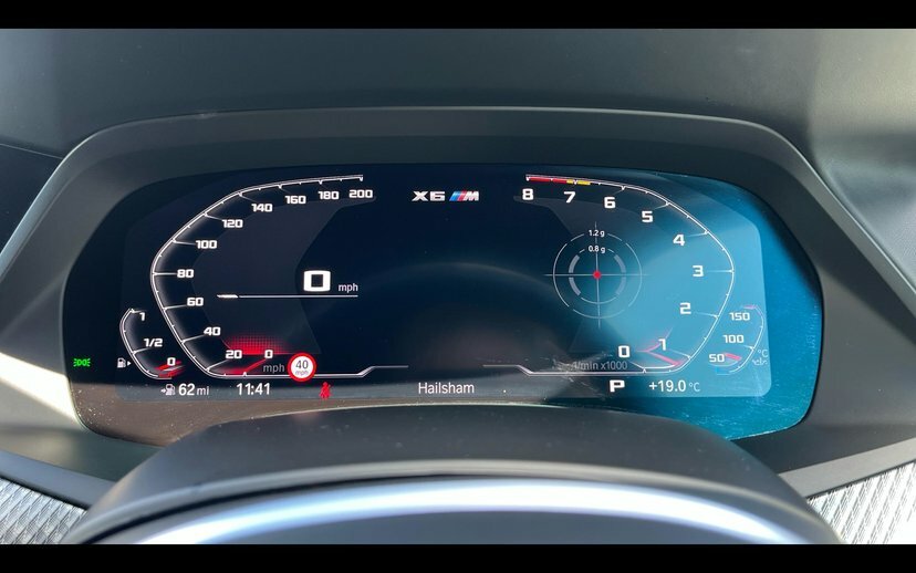 BMW X6 M 4.4I V8 Competition Xdrive Euro 6 Ss Blue #55