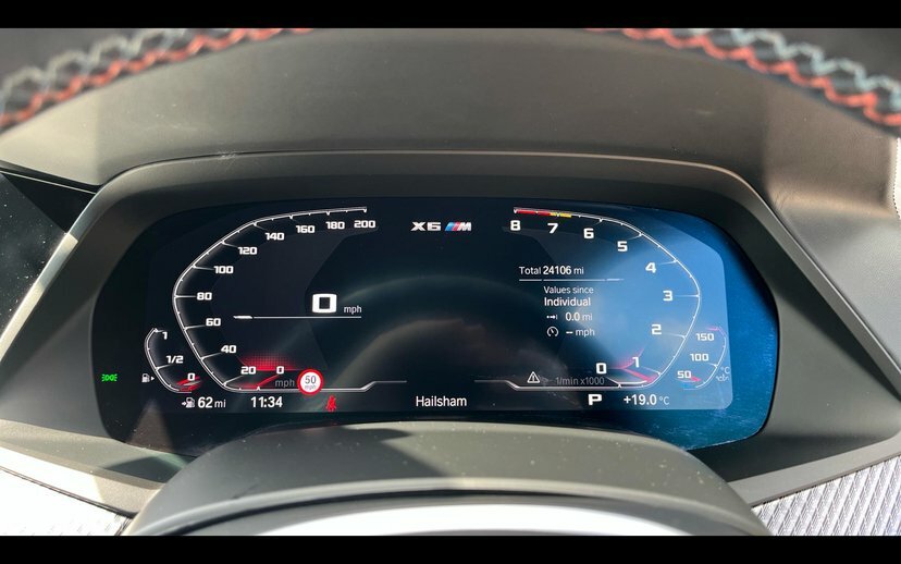 BMW X6 M 4.4I V8 Competition Xdrive Euro 6 Ss Blue #9