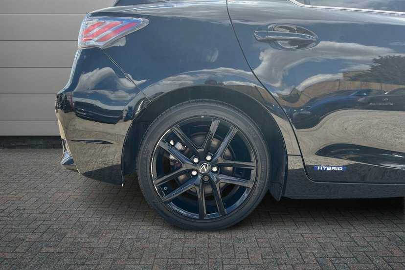 Lexus CT 1.8 200H Sport Hatchback Hybrid Cvt 13 Black #4