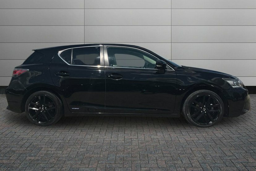Lexus CT 1.8 200H Sport Hatchback Hybrid Cvt 13 Black #3