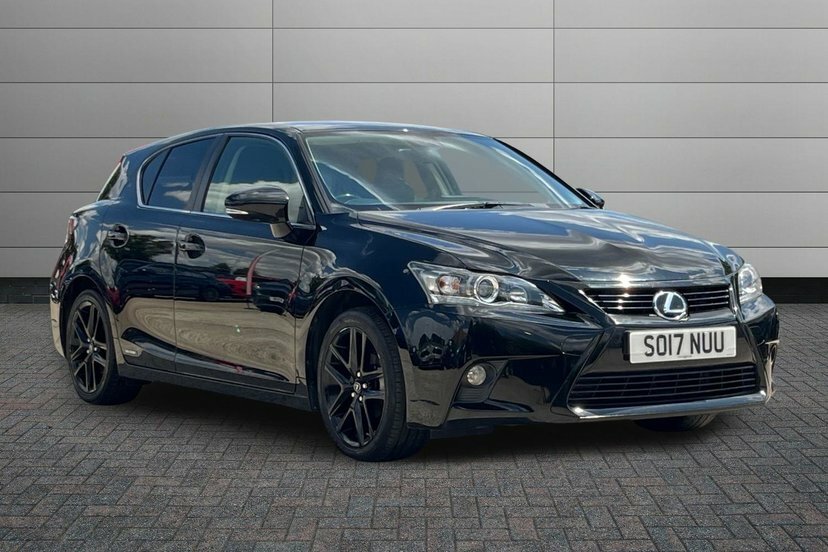 Lexus CT 1.8 200H Sport Hatchback Hybrid Cvt 13 SO17NUU Black