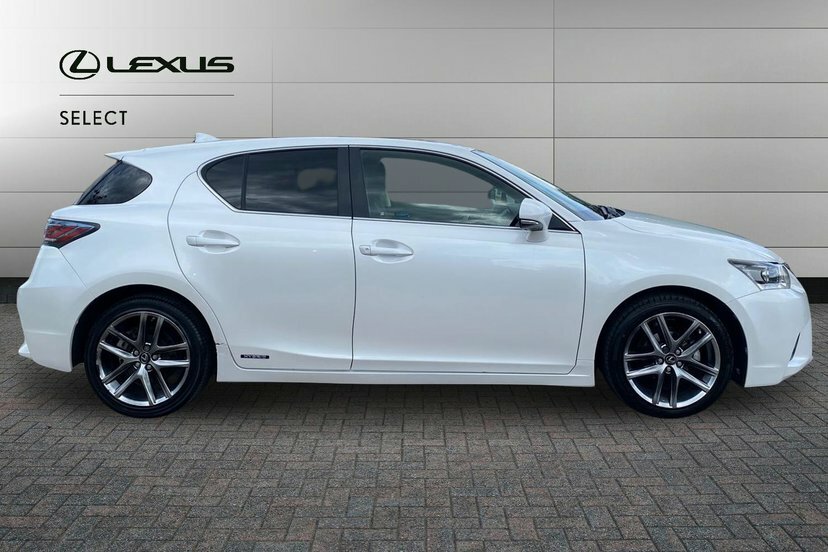 Lexus CT 1.8 200H Advance Plus Hatchback Hybrid White #3