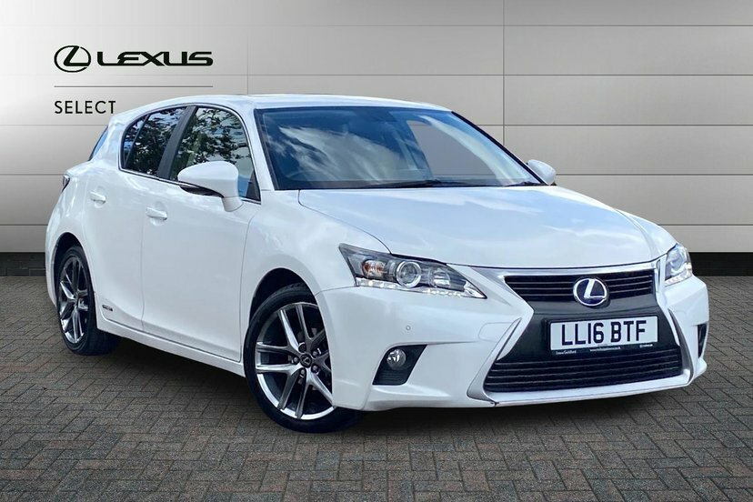 Lexus CT 1.8 200H Advance Plus Hatchback Hybrid White