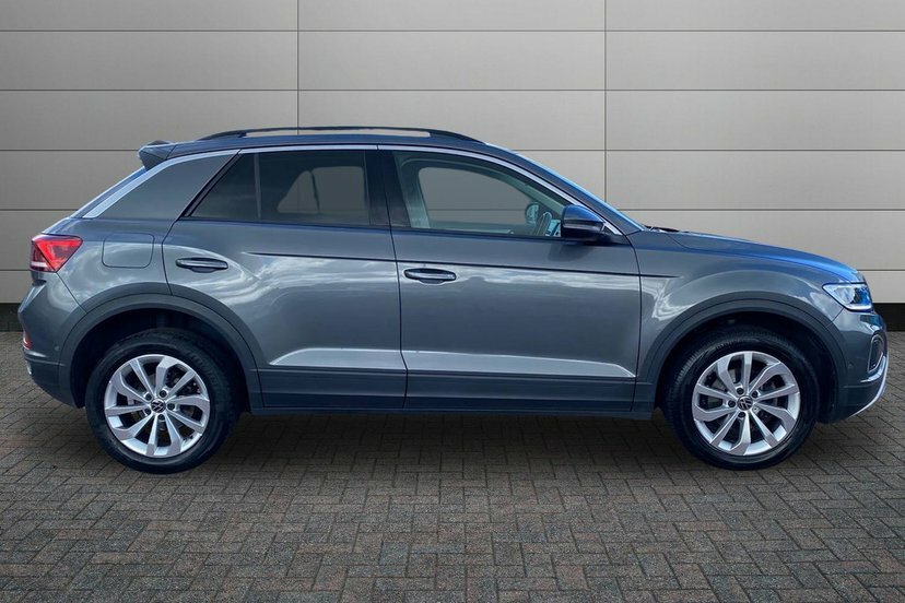Volkswagen T-Roc 1.0 Tsi Life Suv 110 Ps MC22GVR Grey #4