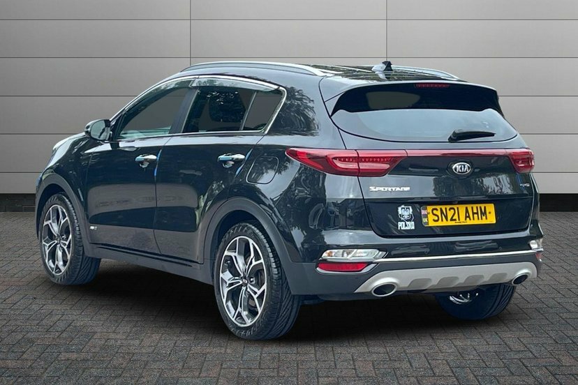 Kia Sportage 1.6 Crdi Mhev Gt-line Suv Hybrid Dct Aw Black #5